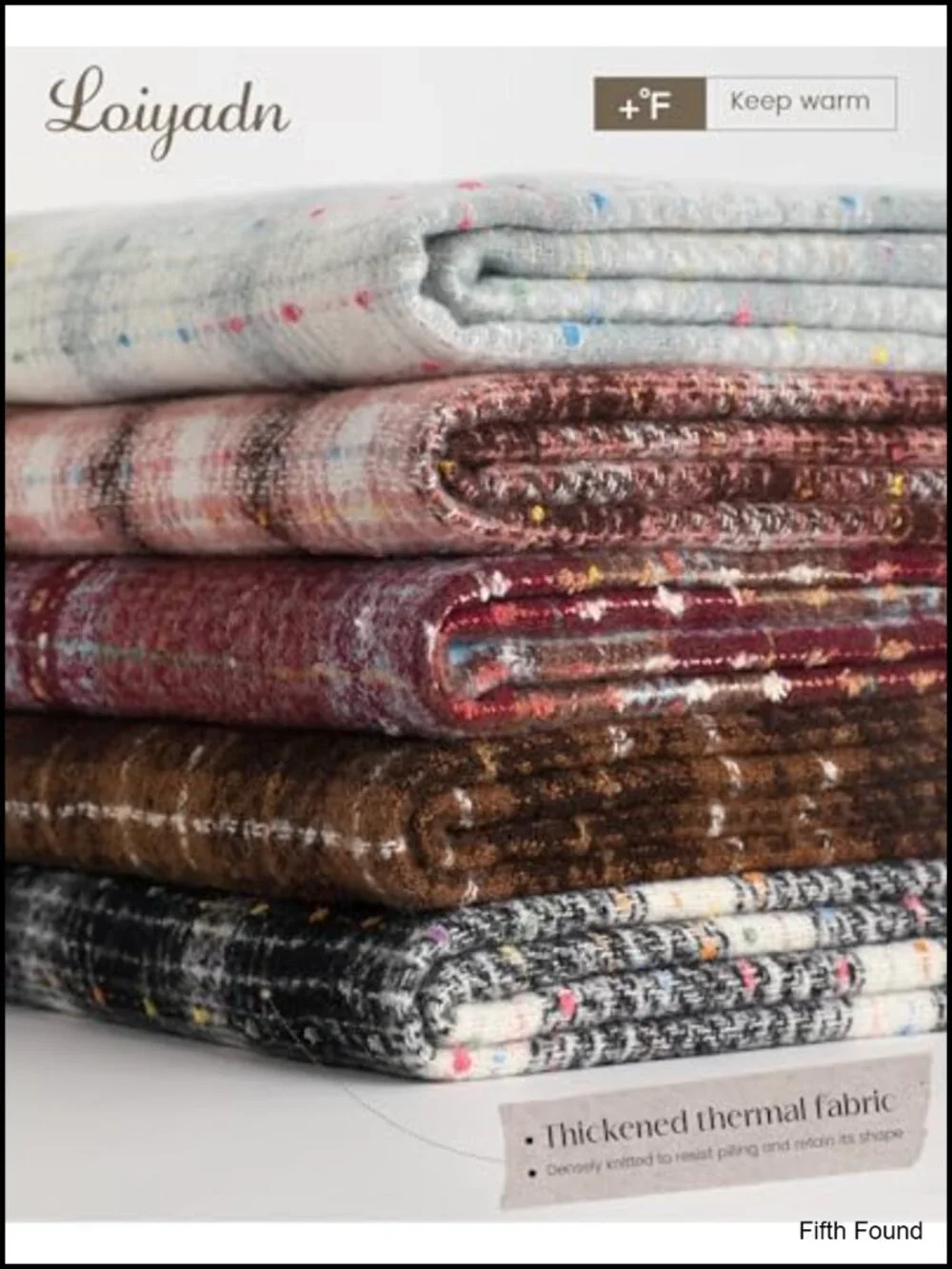Premium Soft Polyester Blanket Scarf Women Winter Warm Shawl Tassel